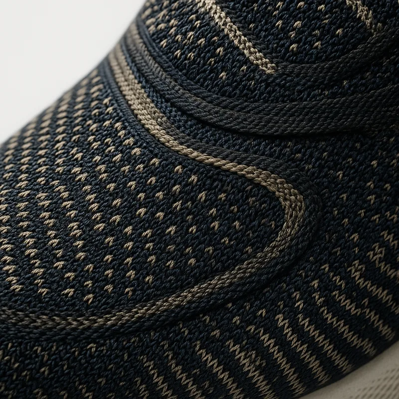 High-Definition Jacquard Woven Shoe Upper – gallery image 4