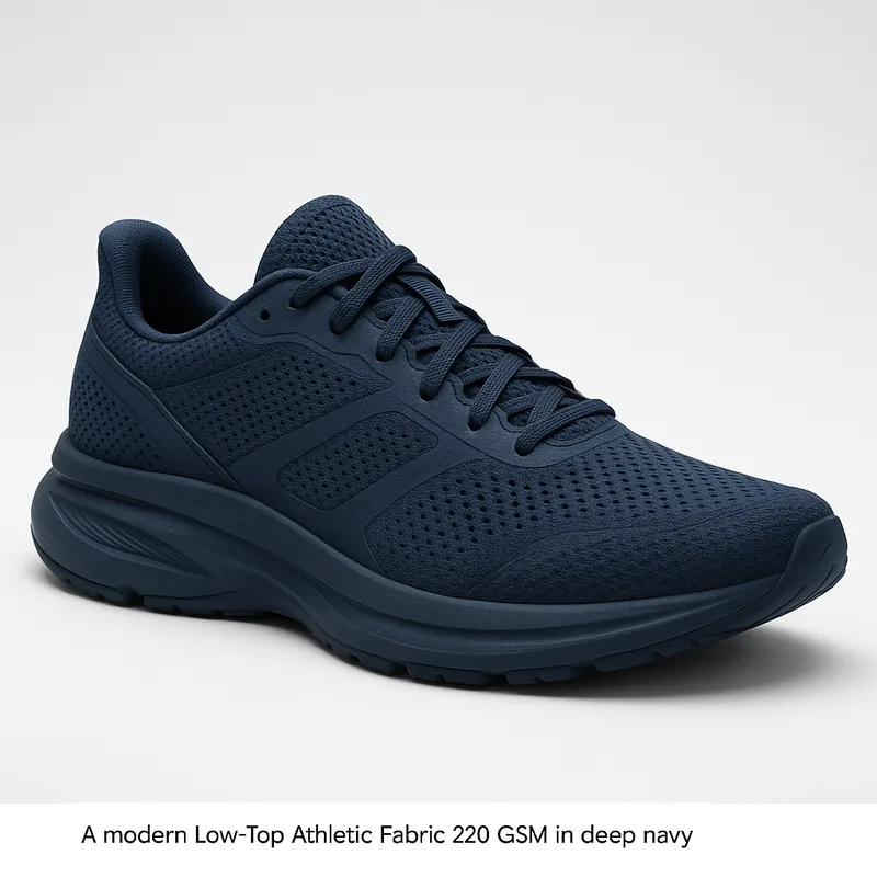 Duster Mesh Warp Knitted Fabric 220 GSM – AI footwear design concept 2 for Sports footwear uppers