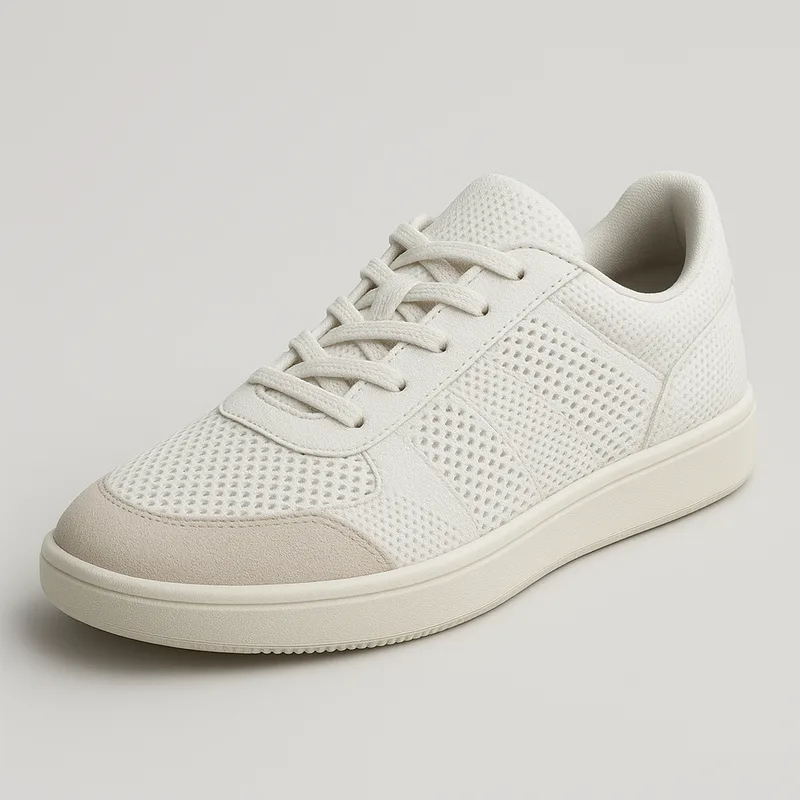 Duster Mesh Warp Knitted Fabric 220 GSM – AI footwear design concept 3 for Sports footwear uppers