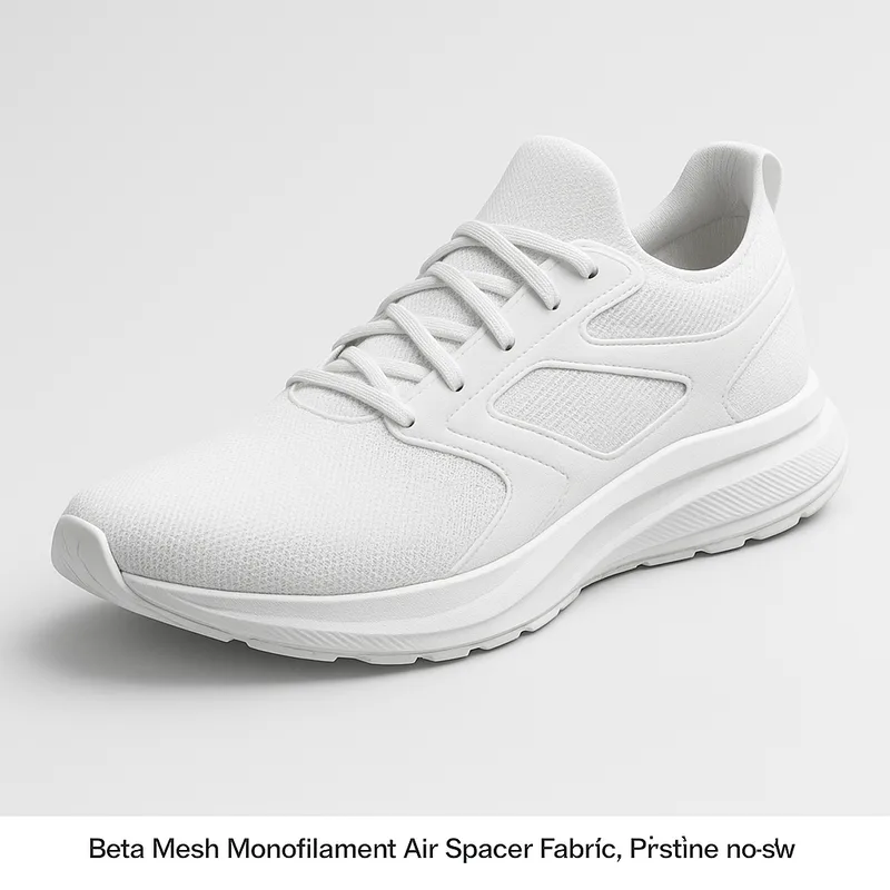 Beta Mesh Monofilament Air Spacer Fabric – AI footwear design concept 2 for Primary upper mesh material in athletic footwear