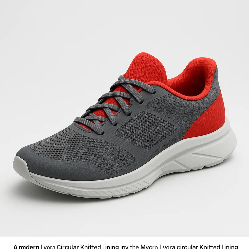 Mycro Lycra Circular Knitted Lining Fabric – AI footwear design concept 2 for footwear collar linings