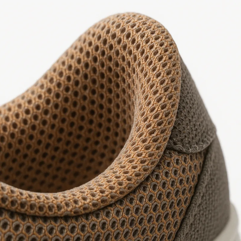 Heavy Merry Mesh Lining 180 GSM Circular Knitted Foam-Backed Fabric – AI footwear design concept 6 for Performance running shoe linings