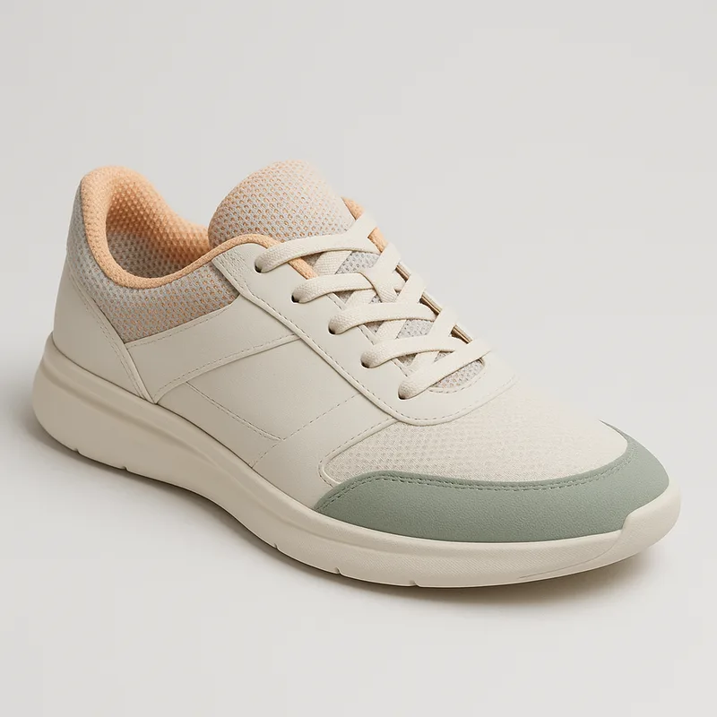LP Circular Knitted Lining Fabric 180 GSM – AI footwear design concept 3 for Performance running shoe linings