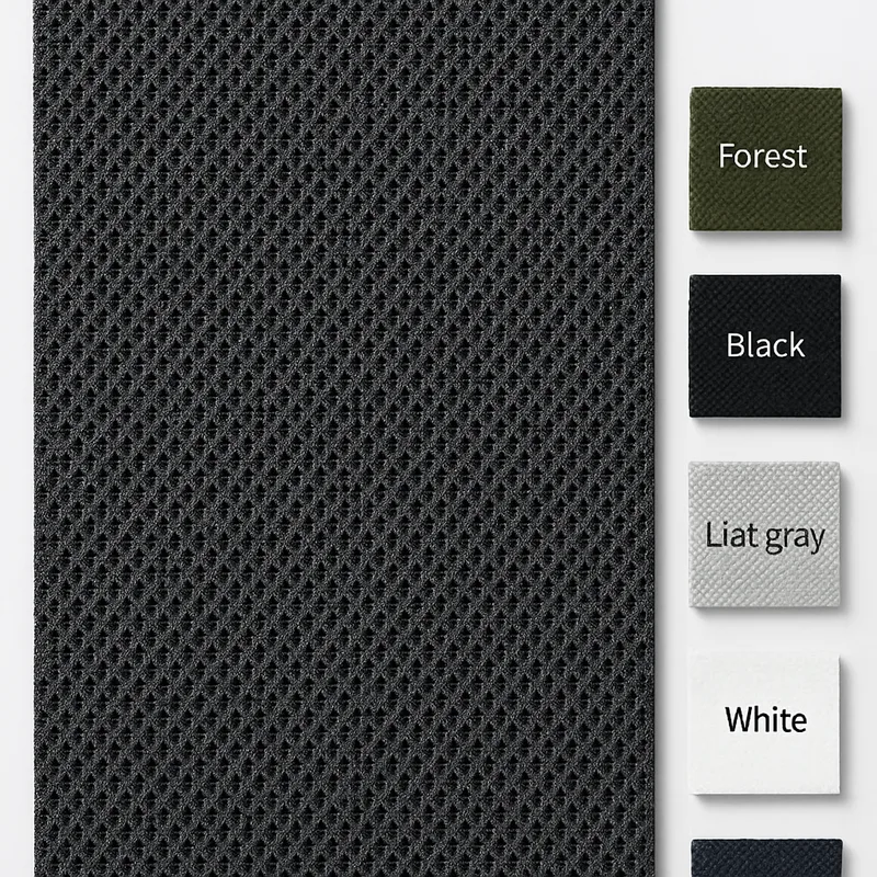 TrustKnit spacer air mesh fabric for breathable footwear uppers