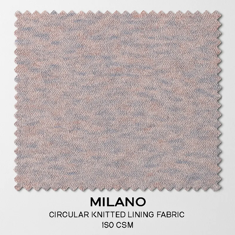 Milano Circular Knitted Lining Fabric 180 GSM – AI footwear design concept 2 for Full shoe lining