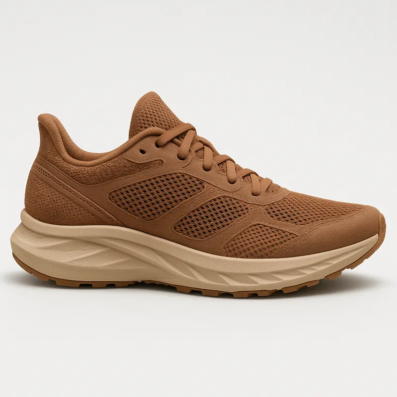 Heavy Merry Mesh Lining 180 GSM Circular Knitted Foam-Backed Fabric – AI footwear design concept 7 for Performance running shoe linings