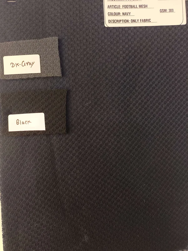 Football Mesh 300 GSM Warp Knitted Air Mesh Fabric – AI footwear design concept 1 for Primary upper material for football and sports shoes